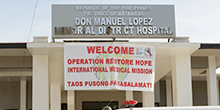 Don  Manuel Lopez Memorial District Hospital in Batangas