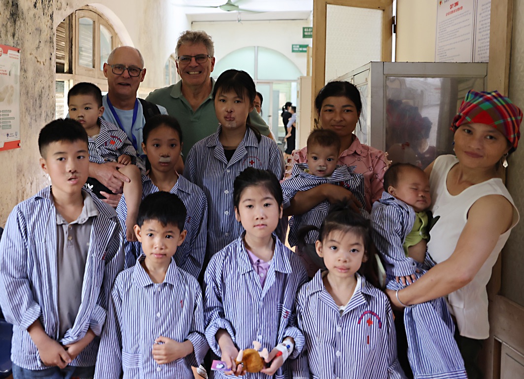 Operation Restore Hope on site at the hospital in Hanoi