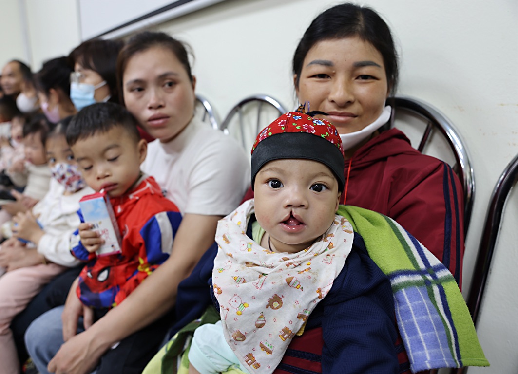 Operation Restore Hope on site at the hospital in Hanoi