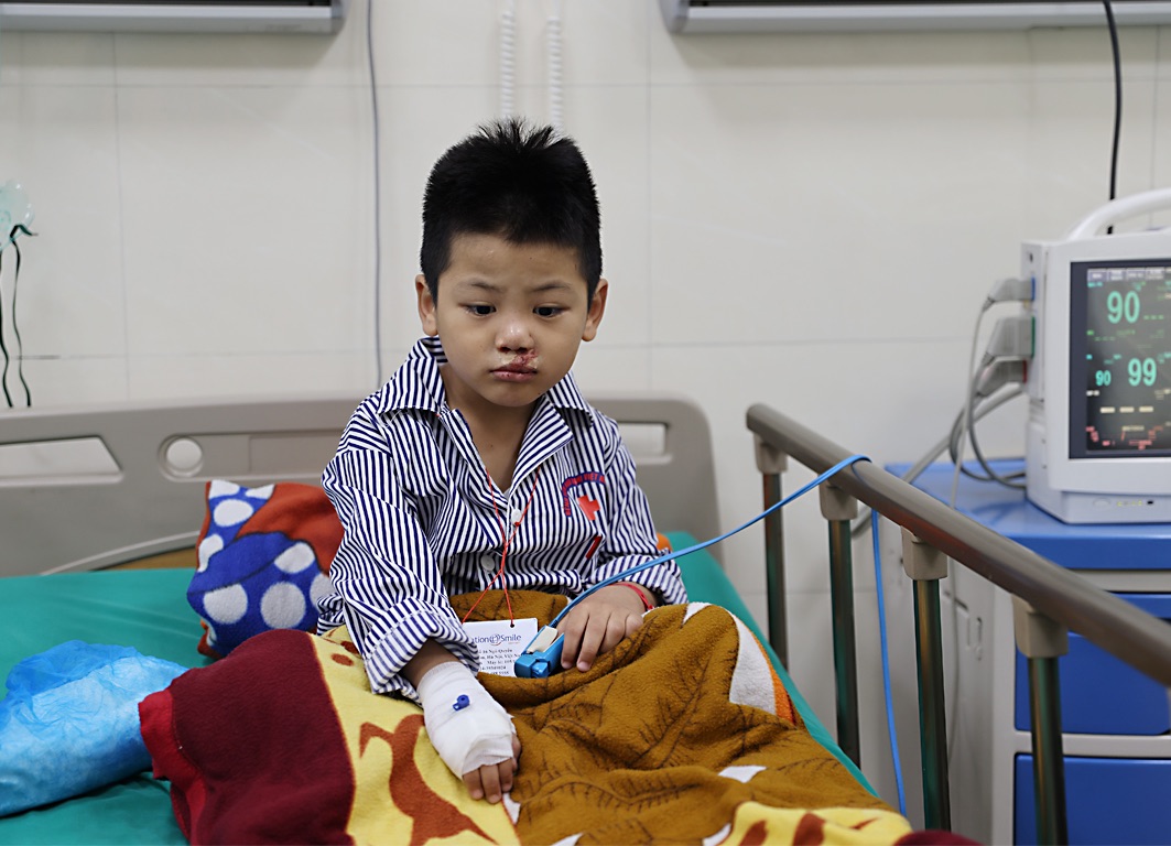 Operation Restore Hope on site at the hospital in Hanoi